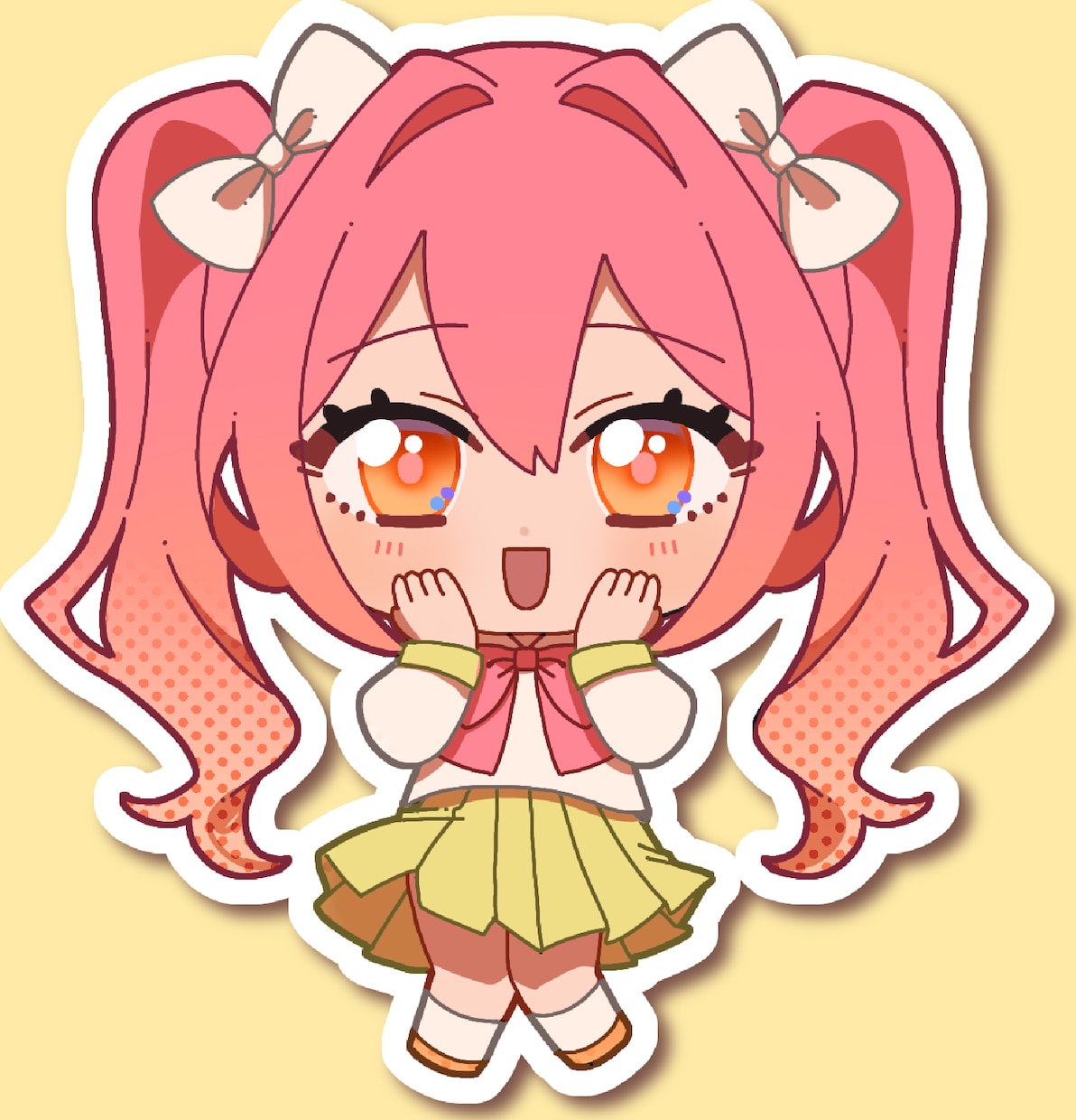 POPでかわいいキャライラストを描かせて頂きます 商用利用◎！あなただけの可愛いSNSアイコンや動画の立ち絵に イメージ3