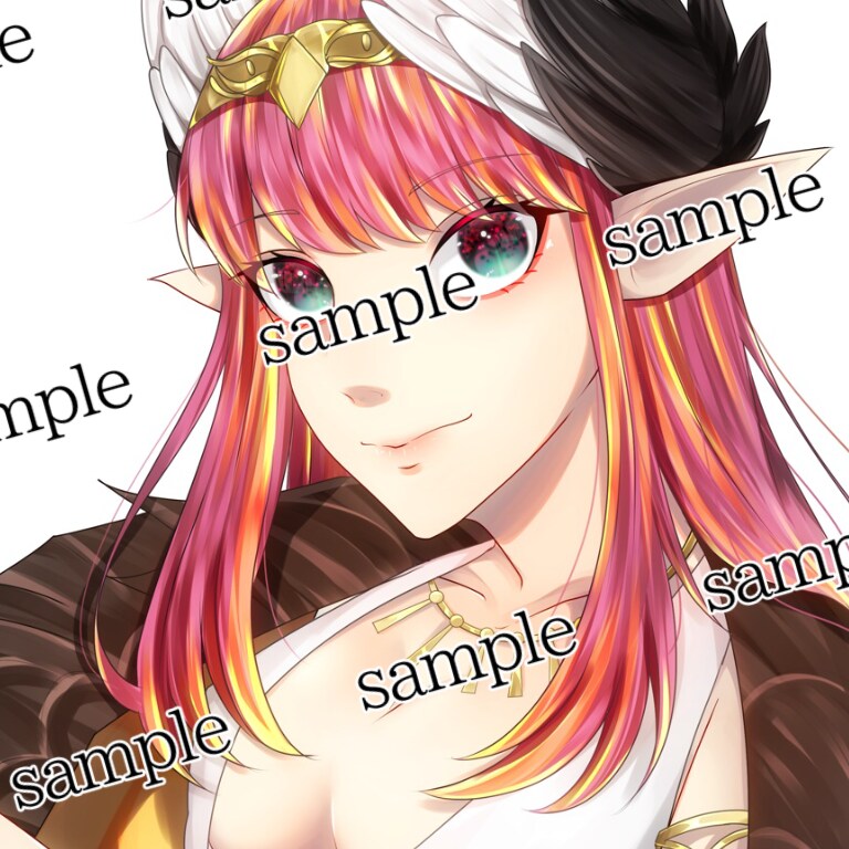 アイコン、イラスト、夢絵、立ち絵描きます キラキラで可愛いイラストを描きます イメージ5