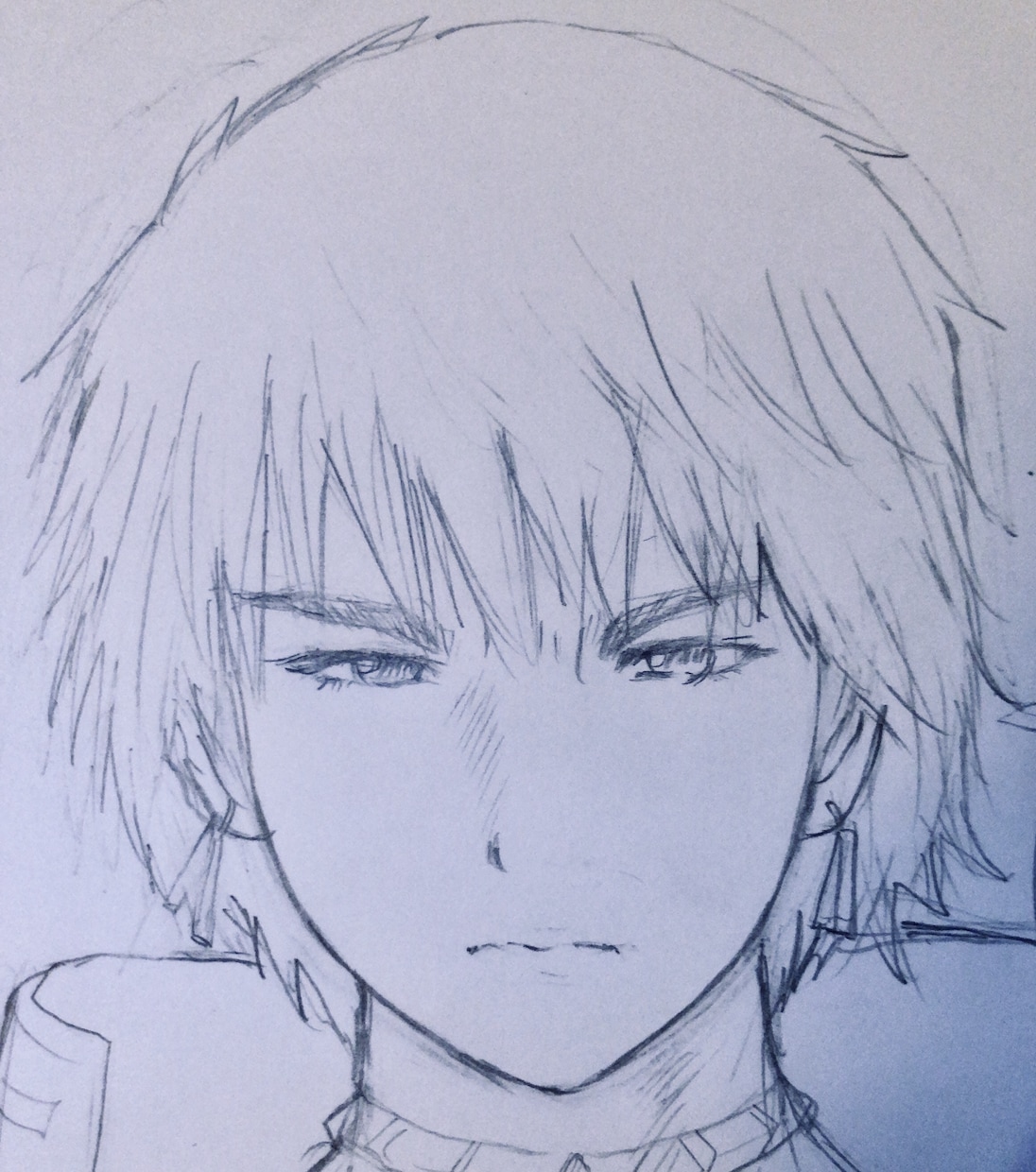 鉛筆画、カラーイラストを描き2パターン納品致します （漫画受賞歴2回。珍しい鉛筆画＋彩色画） イメージ2