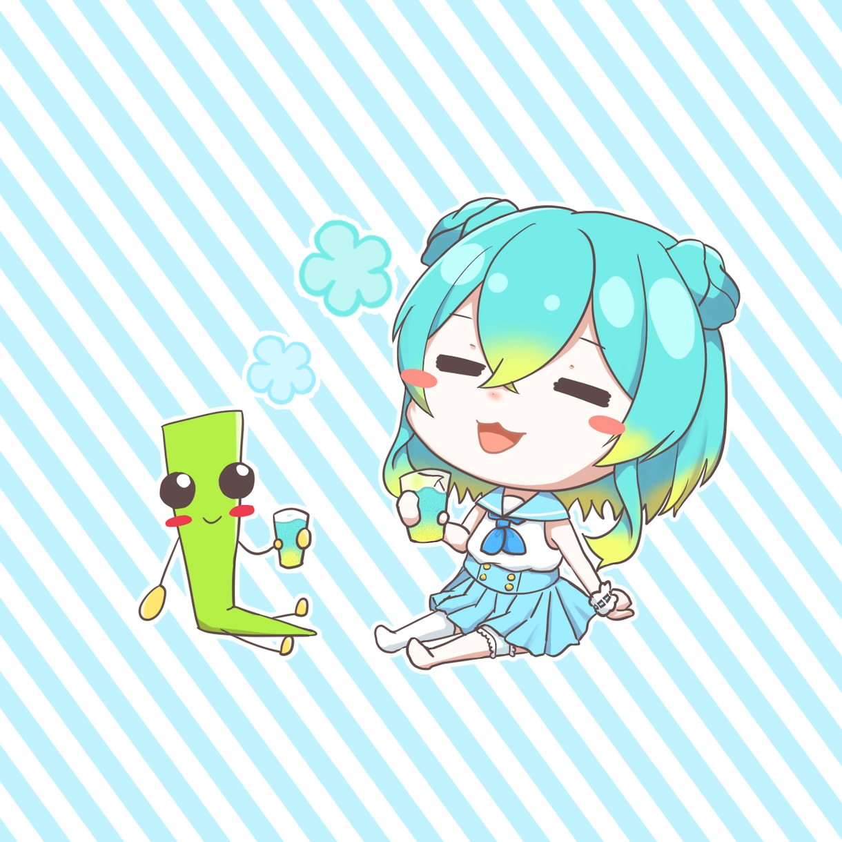 可愛いSDイラスト描きます あなたのキャラクターのSDイラスト描きます！ イメージ4