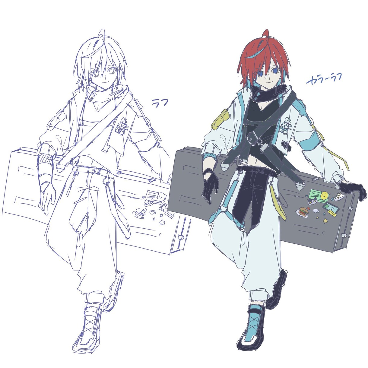 TRPG･ゲーム用の立ち絵を制作します ご希望に沿った立ち絵でTRPGに彩りを！ イメージ4