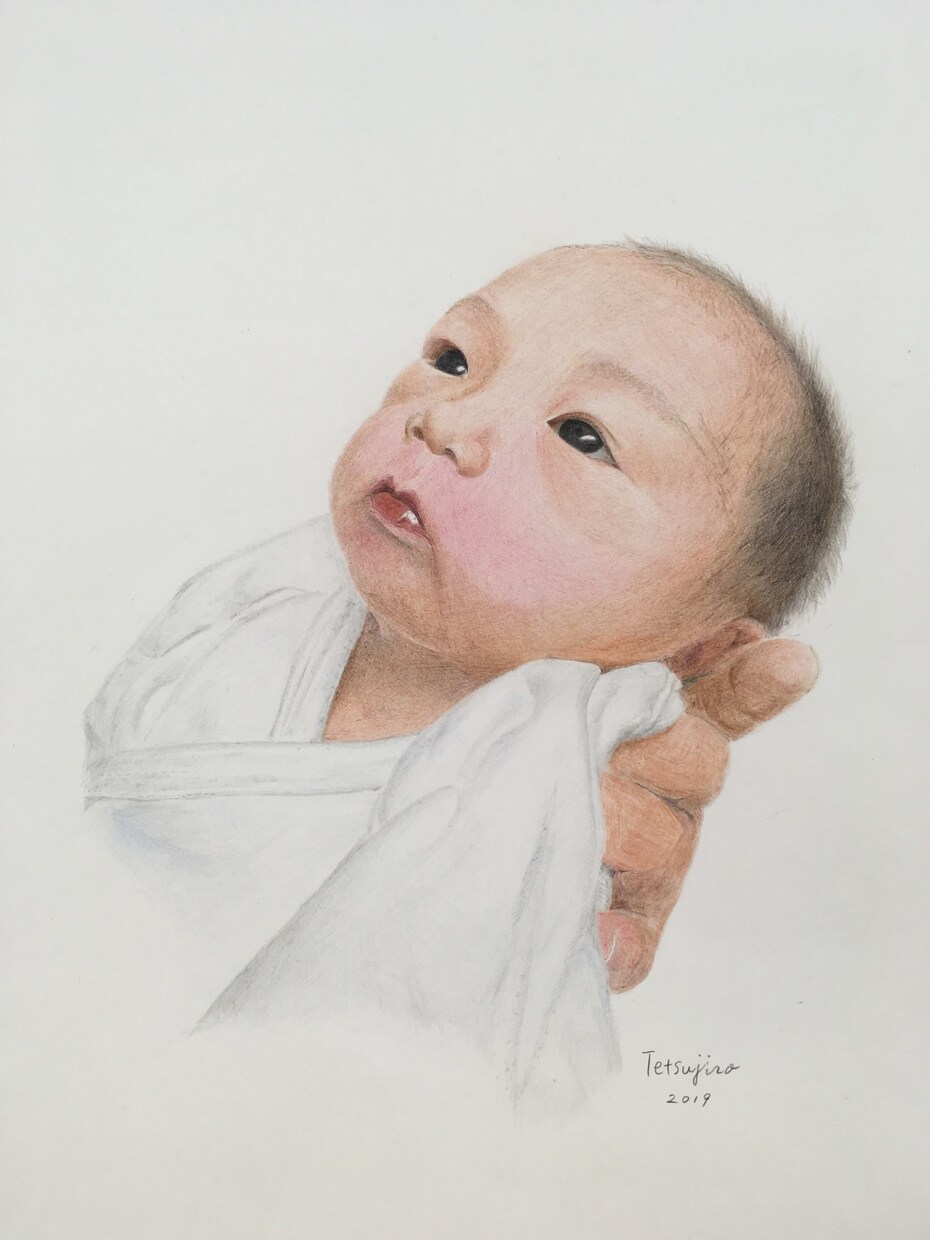 色鉛筆で、あなたが描いて欲しい絵を描きます あなたが大切にしている人や動物、モノなどを絵で残しませんか。 イメージ3
