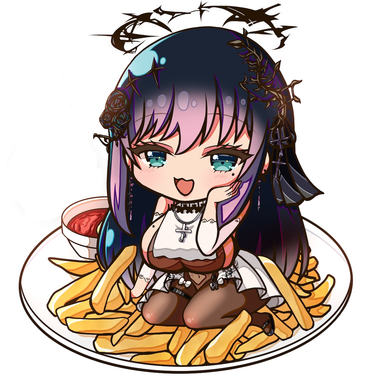 イラスト制作のお手伝いをさせていただきます アイコンから立ち絵やファンアートまで！柔軟に対応できます！ イメージ8