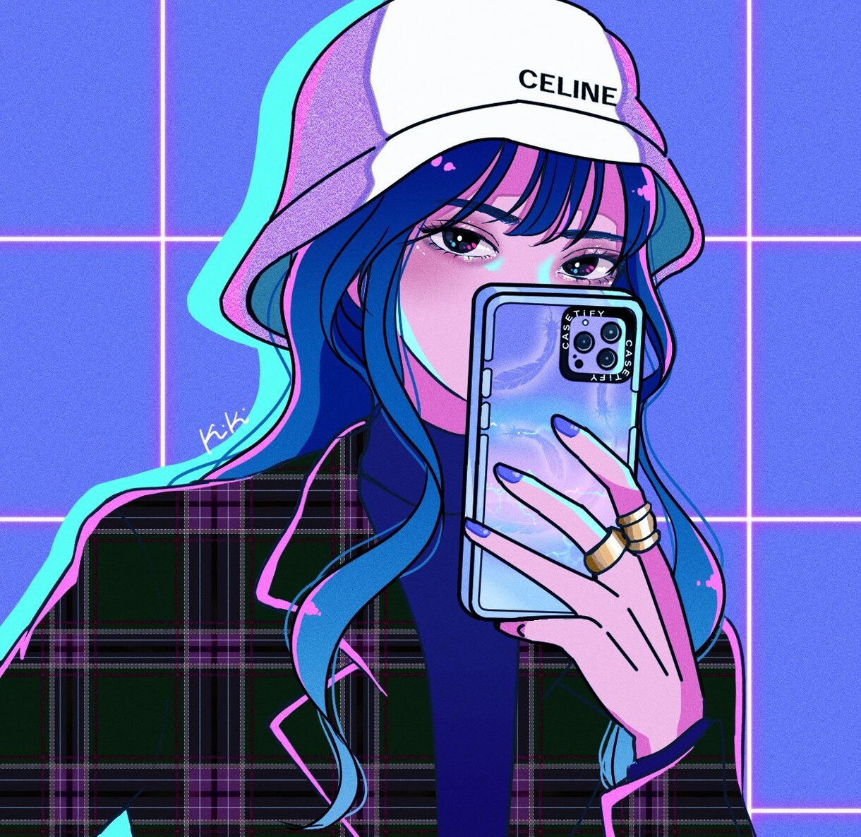 韓国風の可愛いアイコンお描きいたします アイコン/全身イラスト/プレゼントなど イメージ7