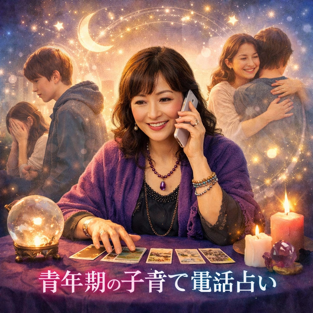 青年期のお子さんとの関係を占います 青年期のお子さんの子育ては難しい。占いでヒントを イメージ1