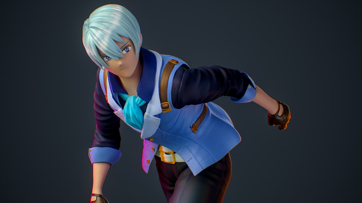 3D Character designます Character design for 3Dprint イメージ9