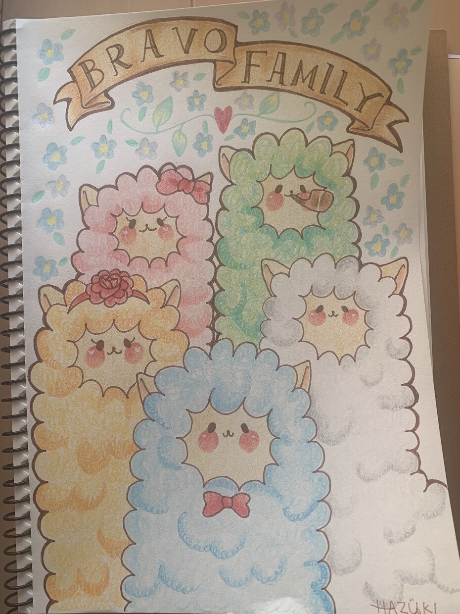 貴方だけの可愛いイラストかきます 似顔絵、動物のイラストかきます イメージ7