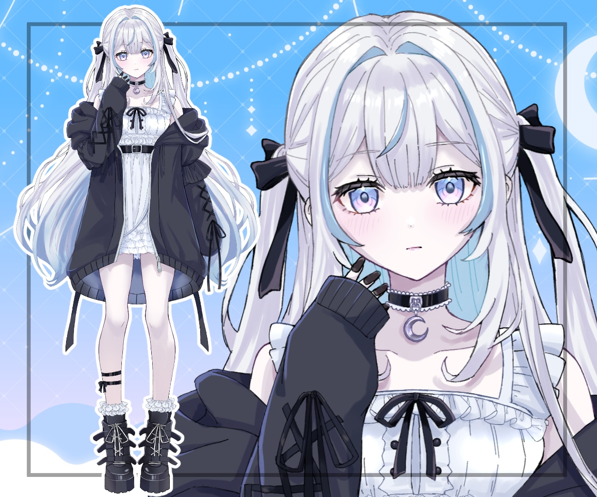 透明感ある可愛い立ち絵・イラストを制作します 透明感のある可愛いイラスト｜キャラデザから対応◎ イメージ6