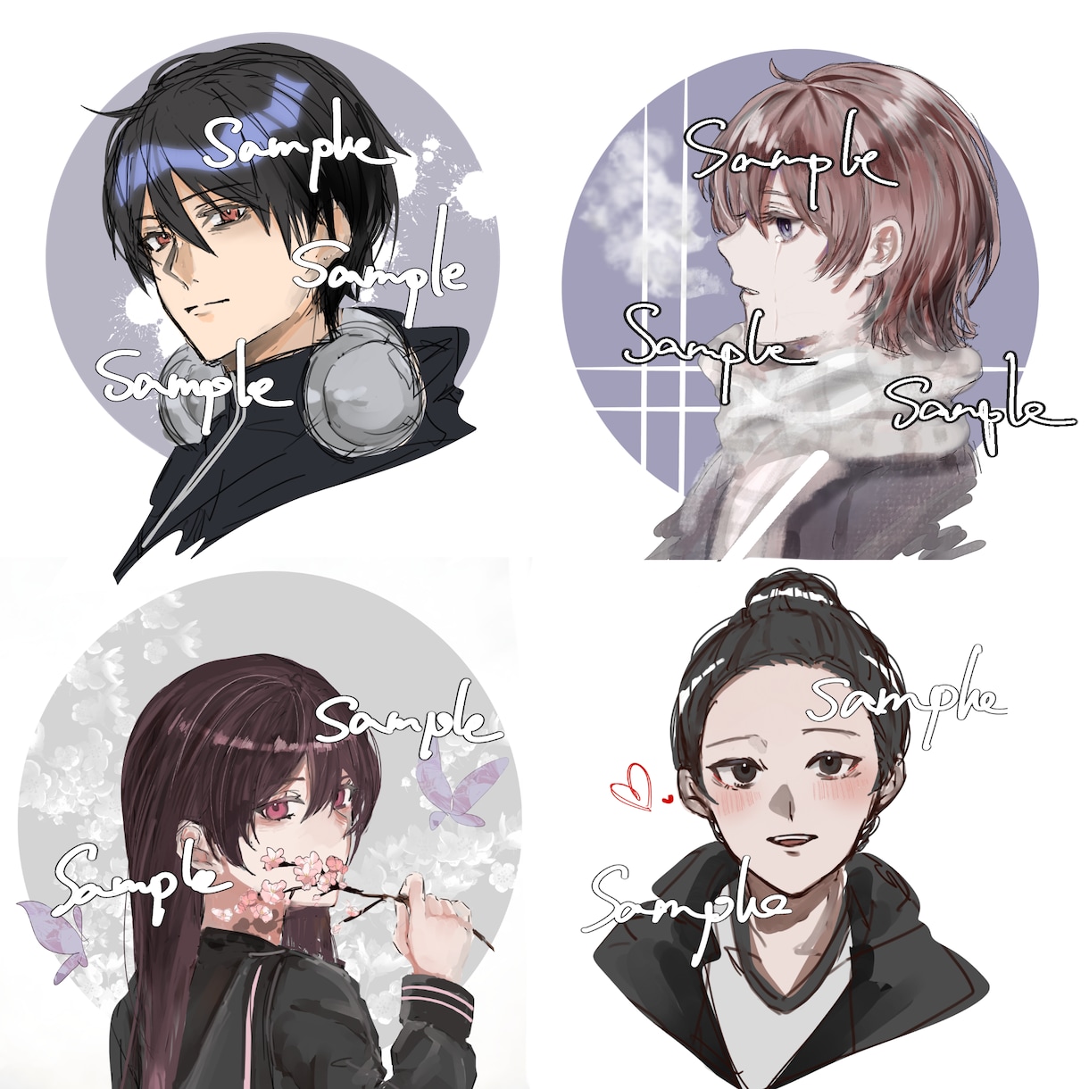 修正無制限‼︎可愛いイラスト描きます 修正無制限‼️自分だけのイラストをお求めの方に‼︎ イメージ7