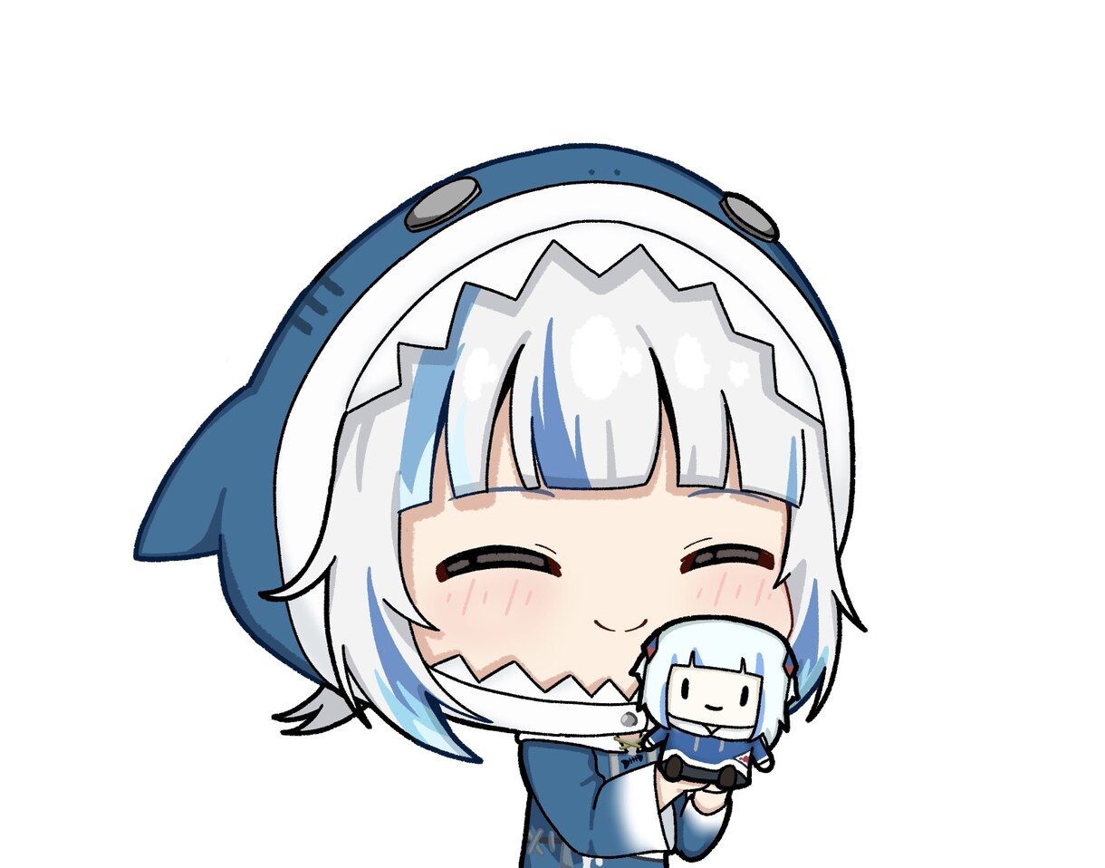 サムネやグッズなどに使えるミニキャラを描きます 2頭身のキャラを可愛く描きます！ イメージ2