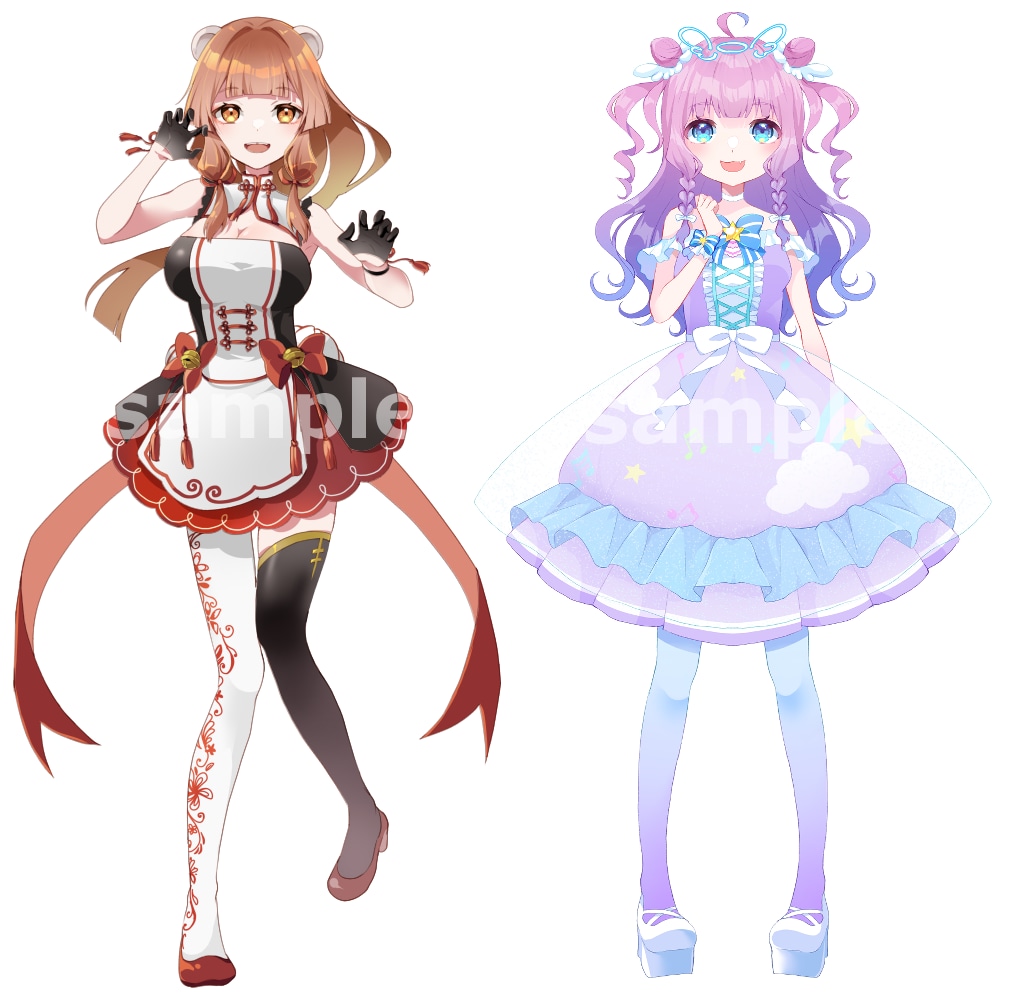 サービス開始記念！格安で一括製作します キャラデザ〜モデリング等一括製作します。 イメージ5