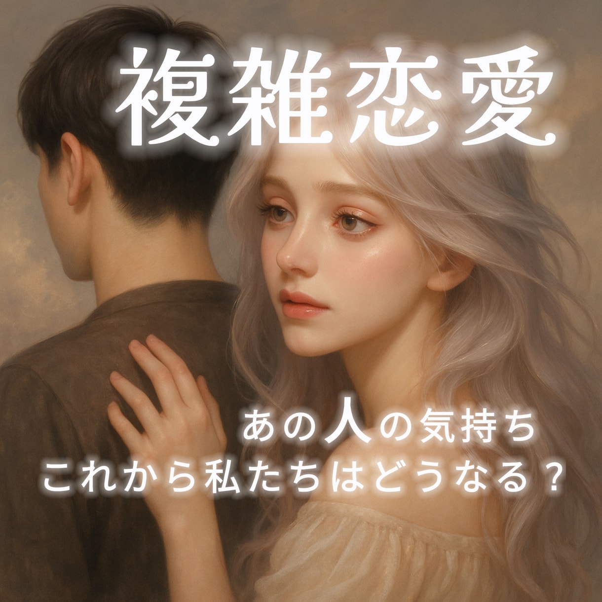 あの人の気持ちと2人の今後を占います 複雑愛｜相手の気持ち｜ツインレイ｜タロット｜恋愛占い イメージ1