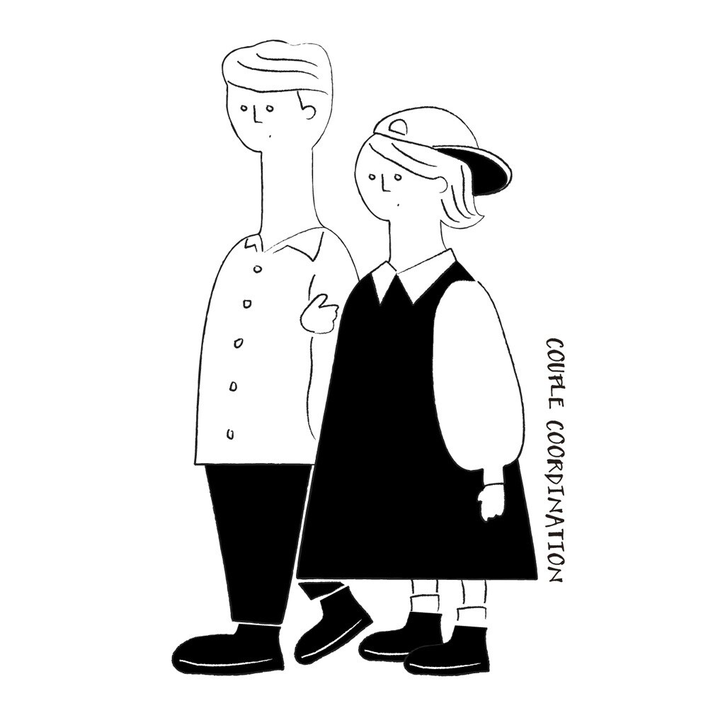 ゆるすぎるシュールでオシャレな！？似顔絵を描きます アイコンやウェディングに、オシャレでユニークなアクセントを イメージ7