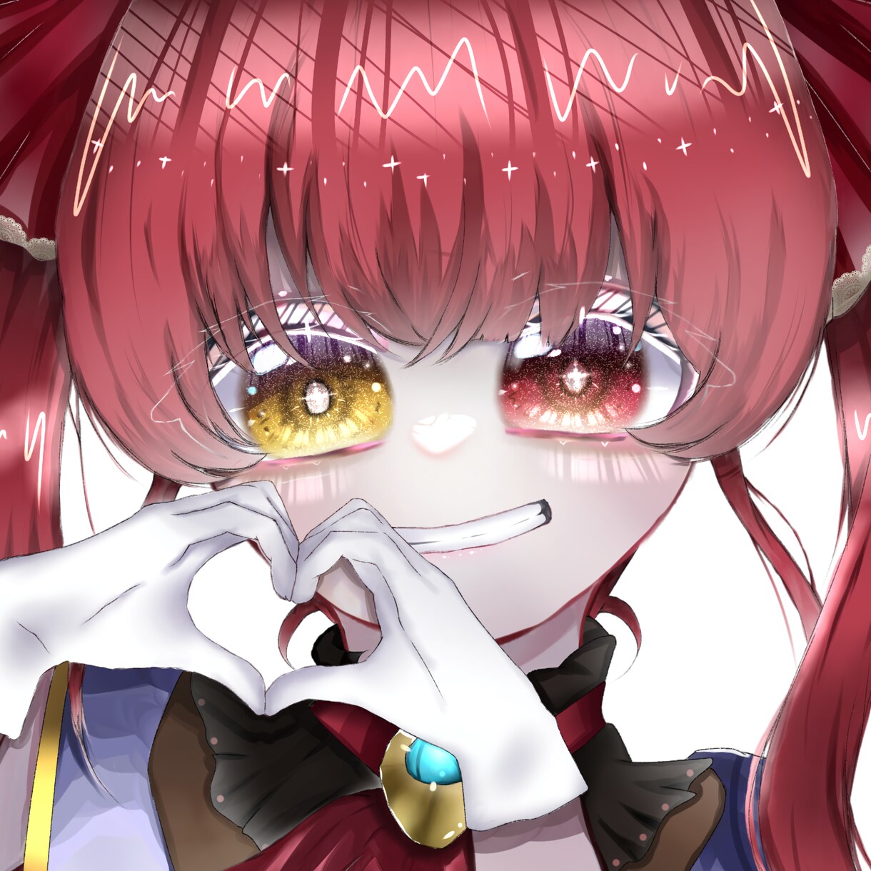 宝石みたいにきらきらkawaiiイラスト制作します //アニメ塗り//中性的な人物やkawaii雰囲気が得意です イメージ8