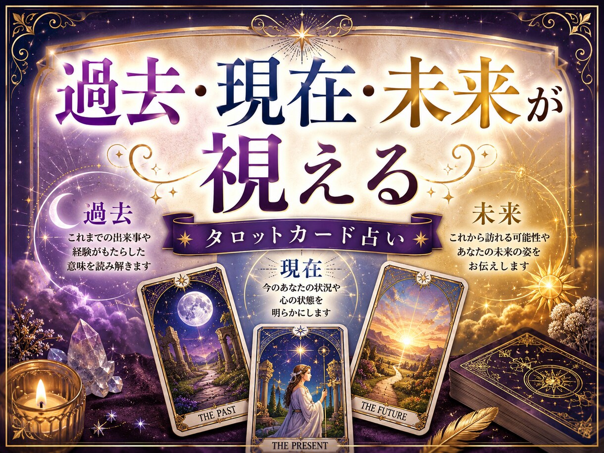 迷いをそっと整える時間をお届けします 深く、静かに。あなたの未来を澄んだ視点で読み解きます。 イメージ1