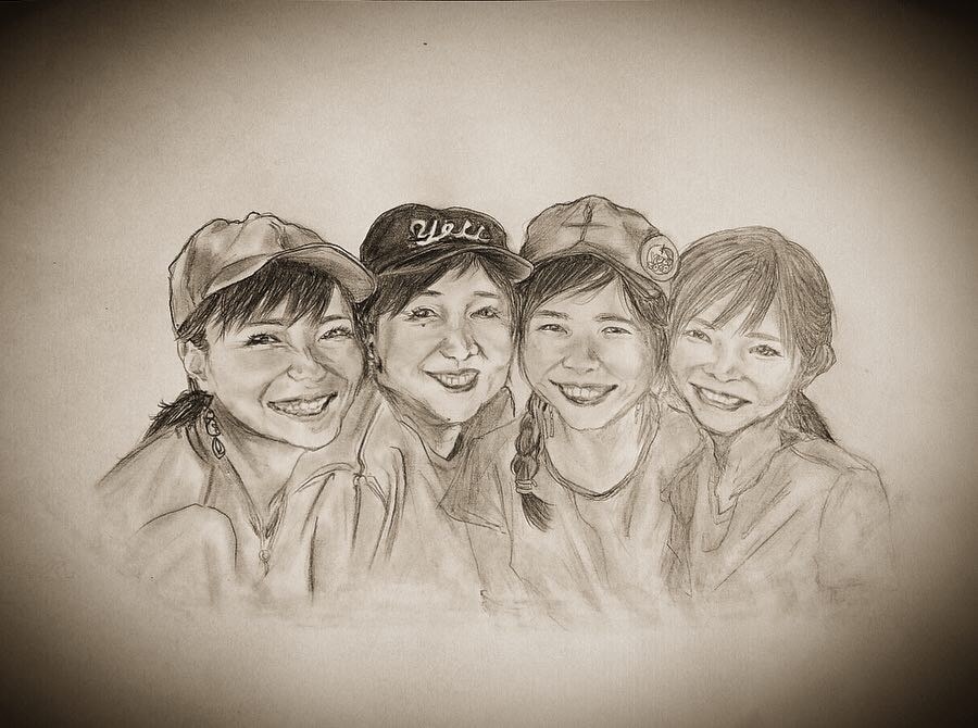 ぬくもり宿る鉛筆画似顔絵。心を込めて描きます 大切な人との大切な時間を一枚の絵に残してみませんか？ イメージ8