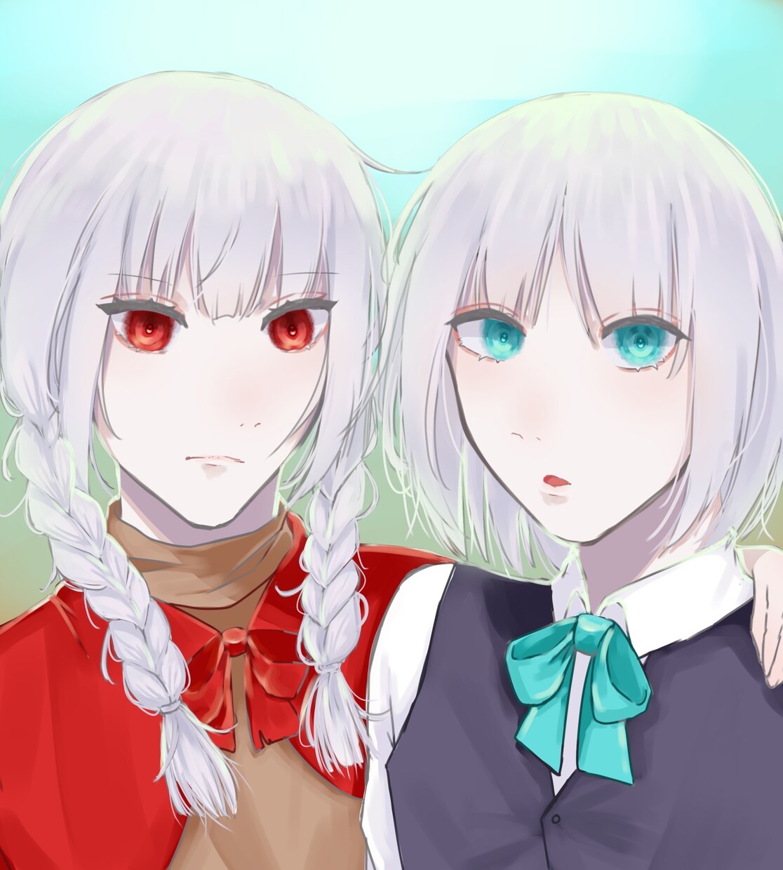 あなたのオリキャラ厚塗り風にします 厚塗り風のかき方で質感をリアルに表現します！ イメージ1