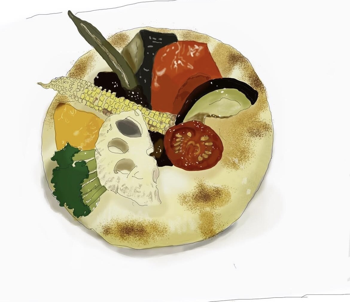 シズル感のある食べ物を描きます お写真をもとにリアルで温かみのあるイラストを作成します☆ イメージ3