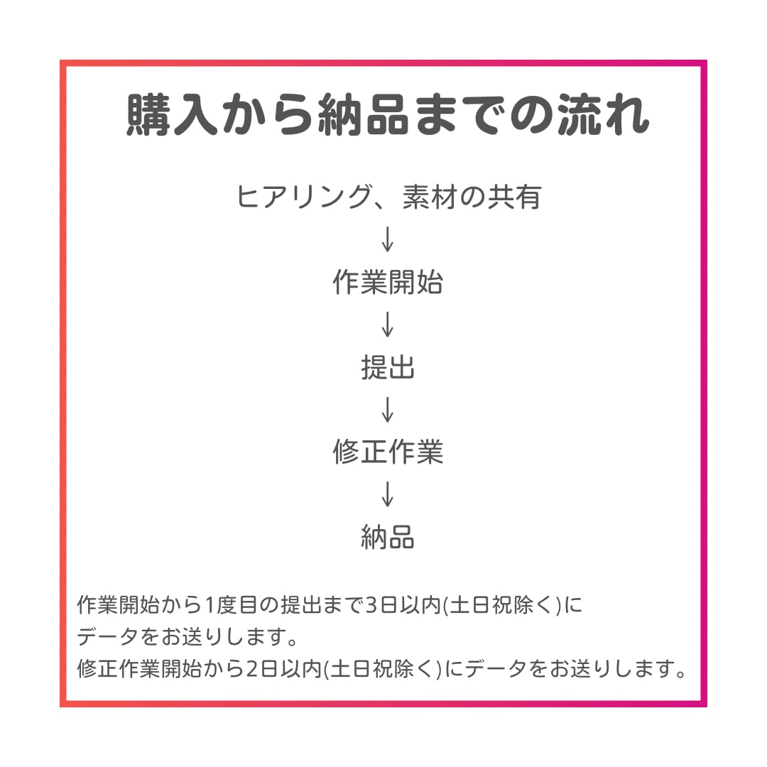 Instagramリール動画の編集作成いたします 面倒なリール動画の編集お任せください！ イメージ3