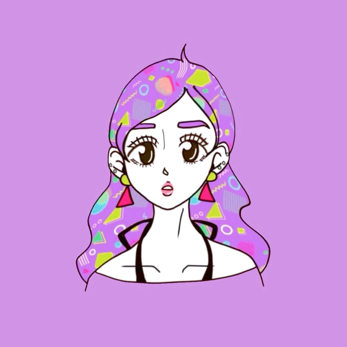 レトロでPOPなアイコン描きます 可愛いくレトロ感のある可愛いアイコン制作致します☆ イメージ2