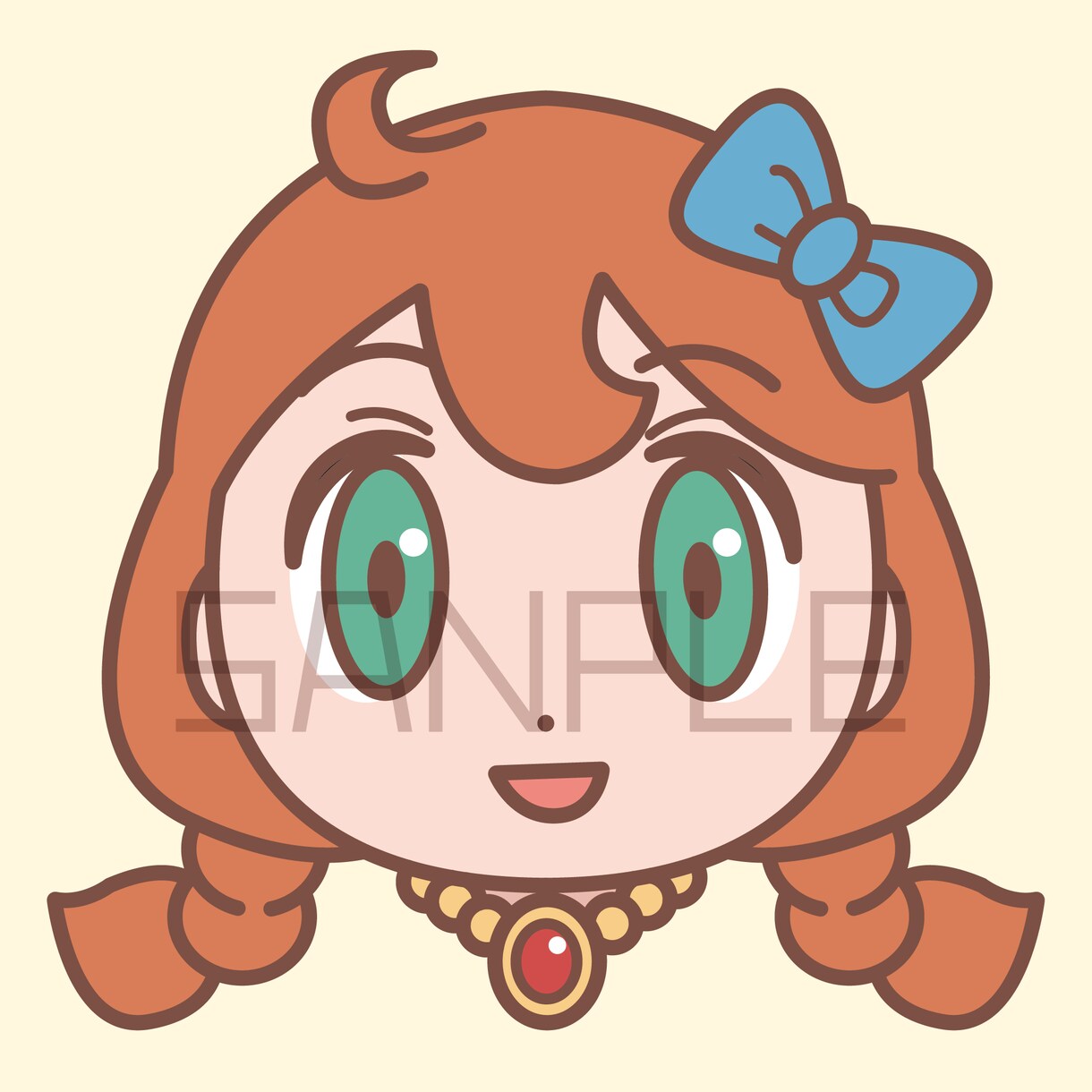 デフォルメキャラクターのアイコンを作成します ケモノや人間のデフォルメイラスト作成 イメージ3