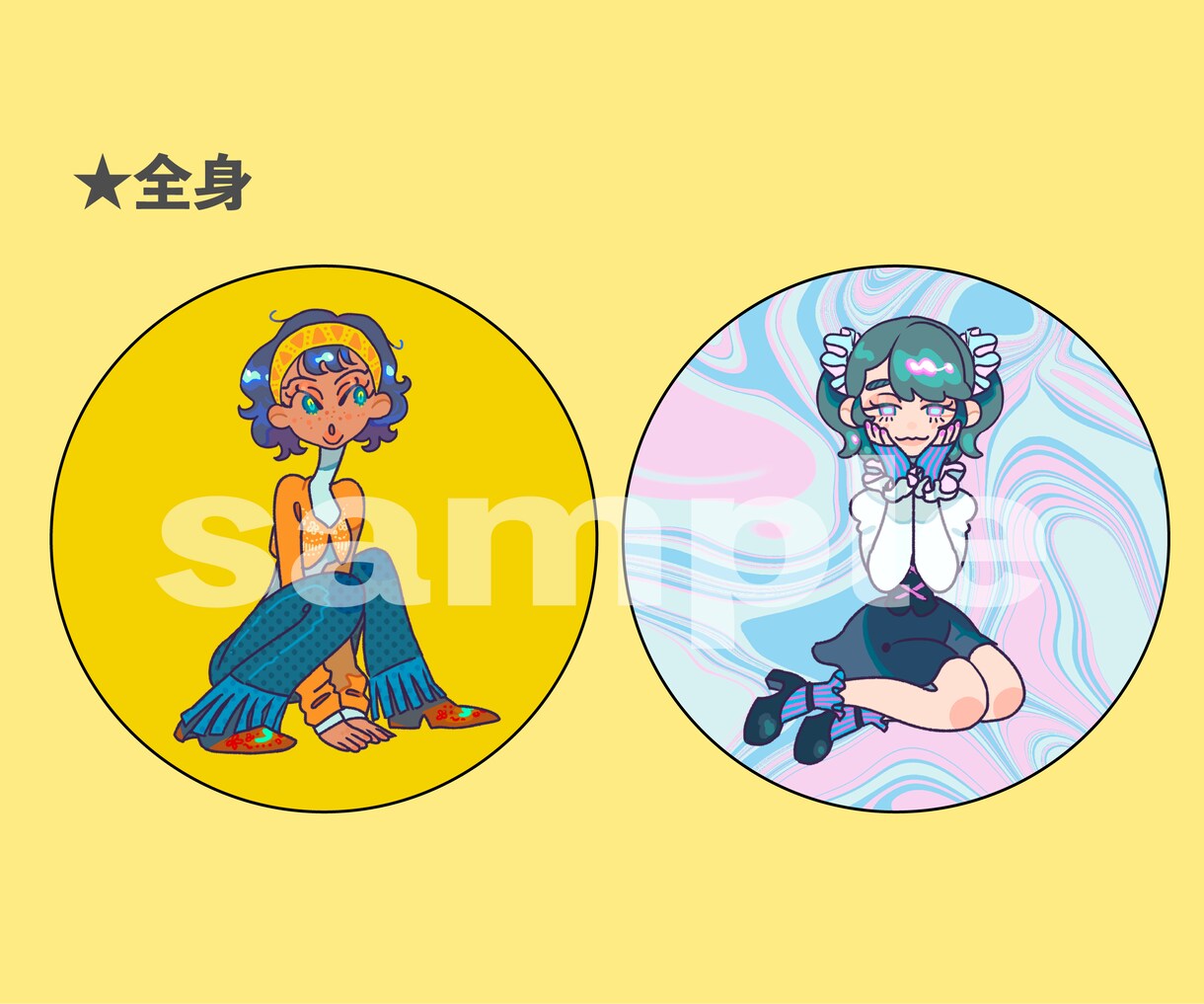 ポップでかわいいアイコンイラスト描きます SNSアイコンやサムネイル、動画などの利用OK イメージ3