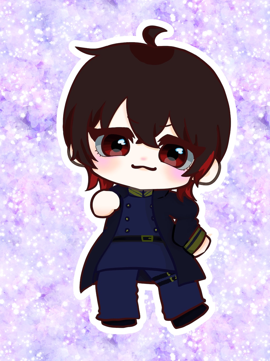 ミニキャラ立ち絵描きます 最短納品7日￤希望の等身に合わせて立ち絵を作成します イメージ2