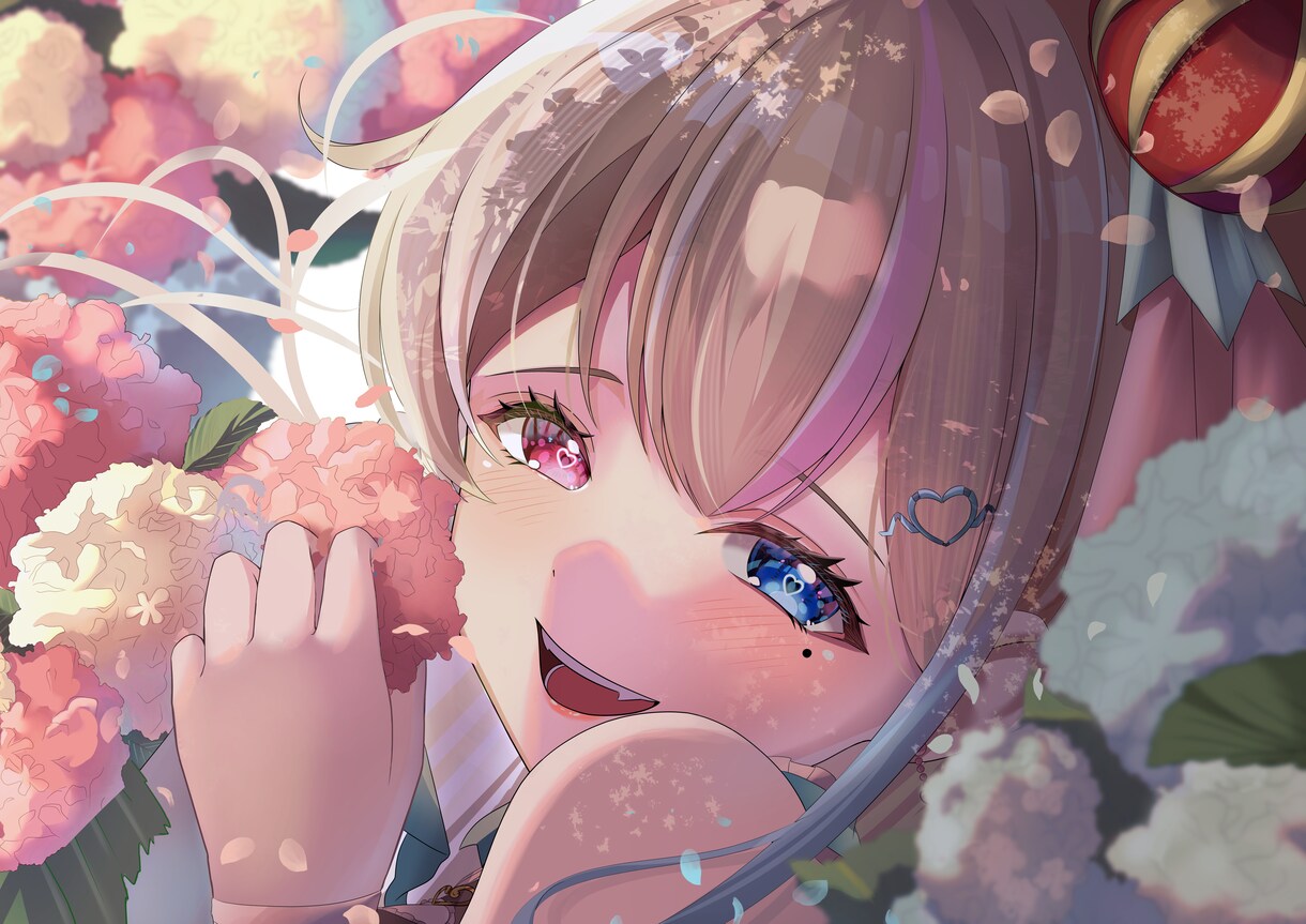 Vtuber活動/アイコン/MVなどの絵を描きます SNS・配信活動等に映える印象的なイラストをお届けします！ イメージ9