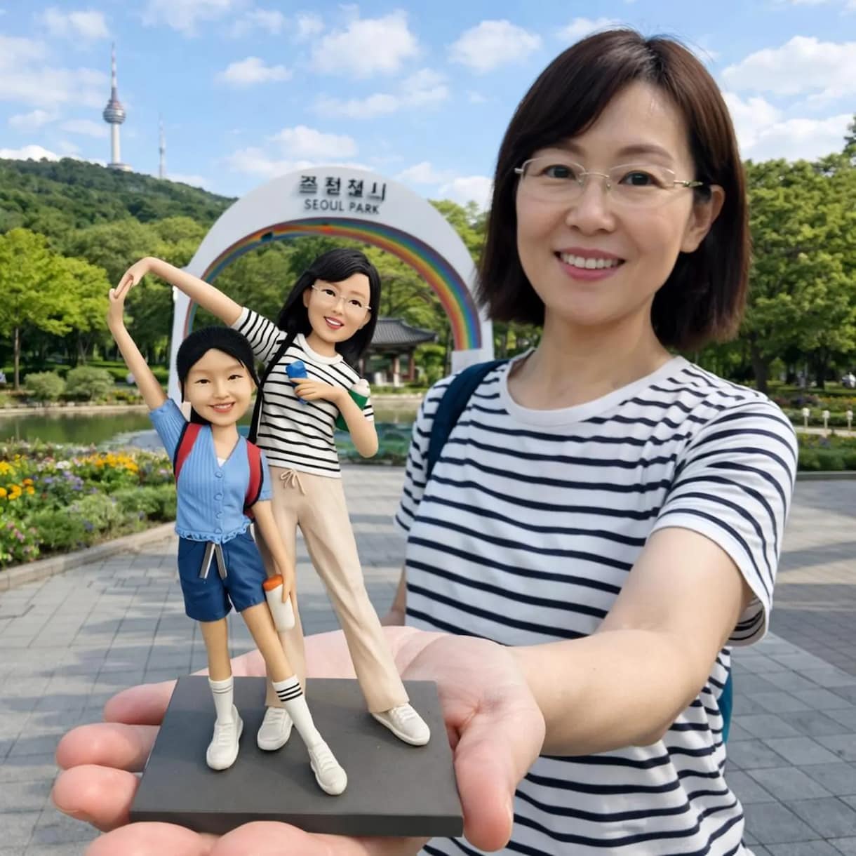 写真から作るフィギュア｜家族写真 似顔人形ます オーダーメイド家族 にそっくり世界に一つの記念品 家族記念日 イメージ3
