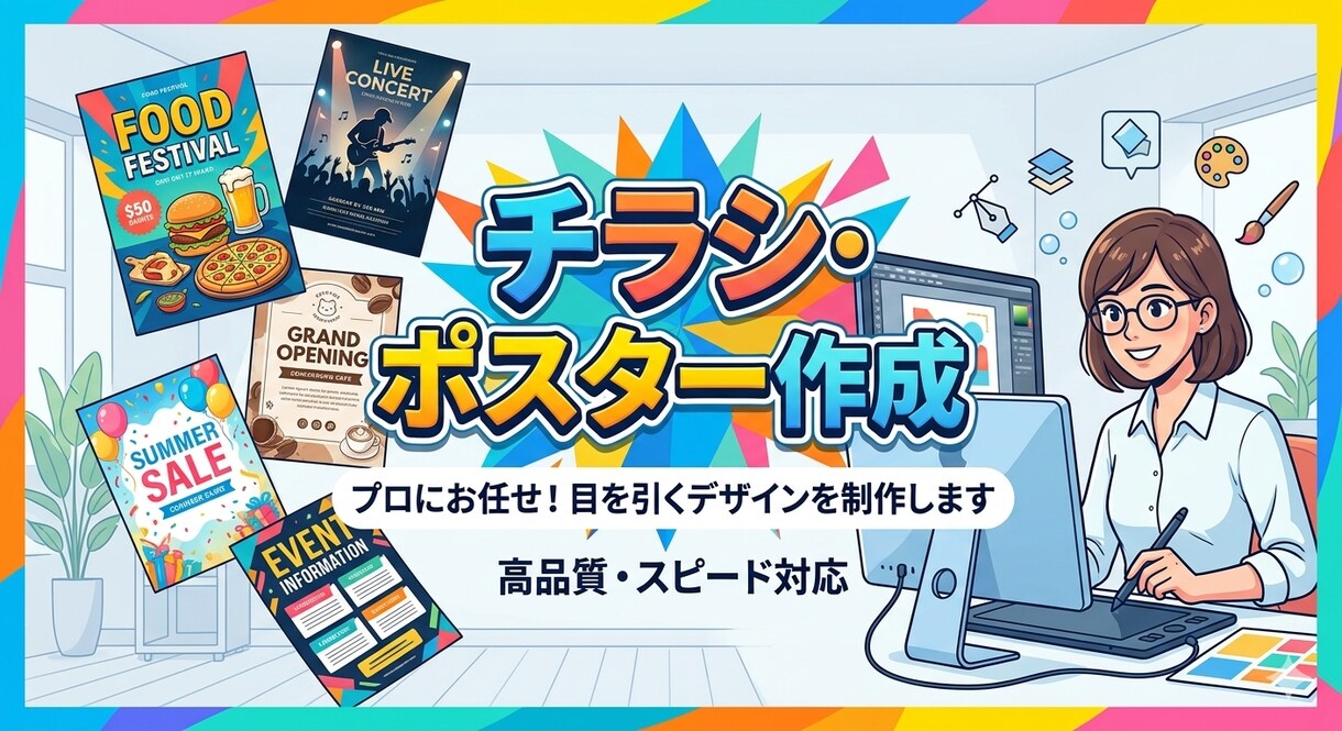 チラシで案件を獲得できるようにいたします あなたのサービスを必要としている人へ イメージ2