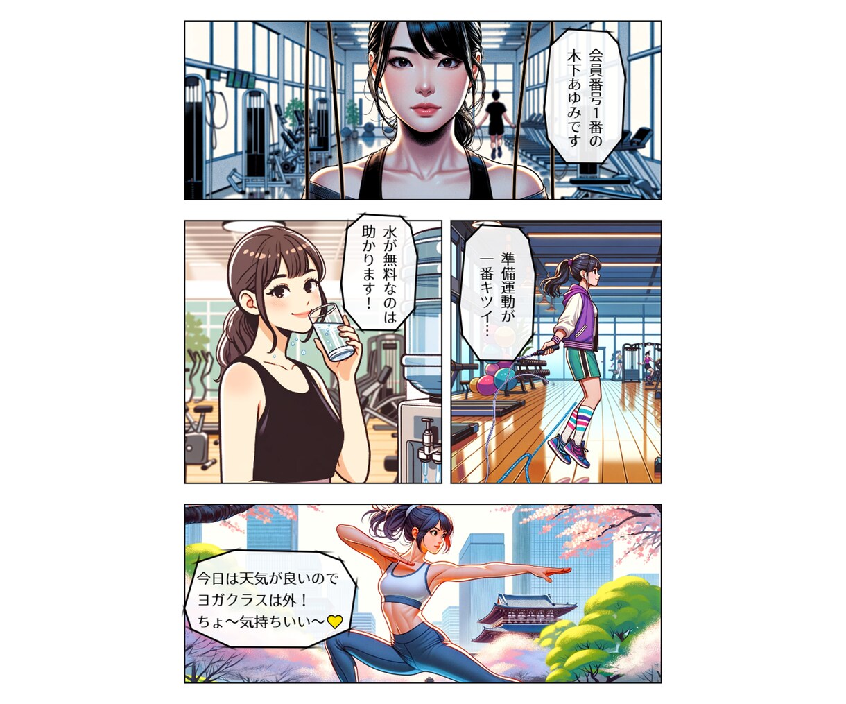 広告漫画を「なるはや」でお作り致します ざっくりした構想だけで制作可能です！ イメージ2