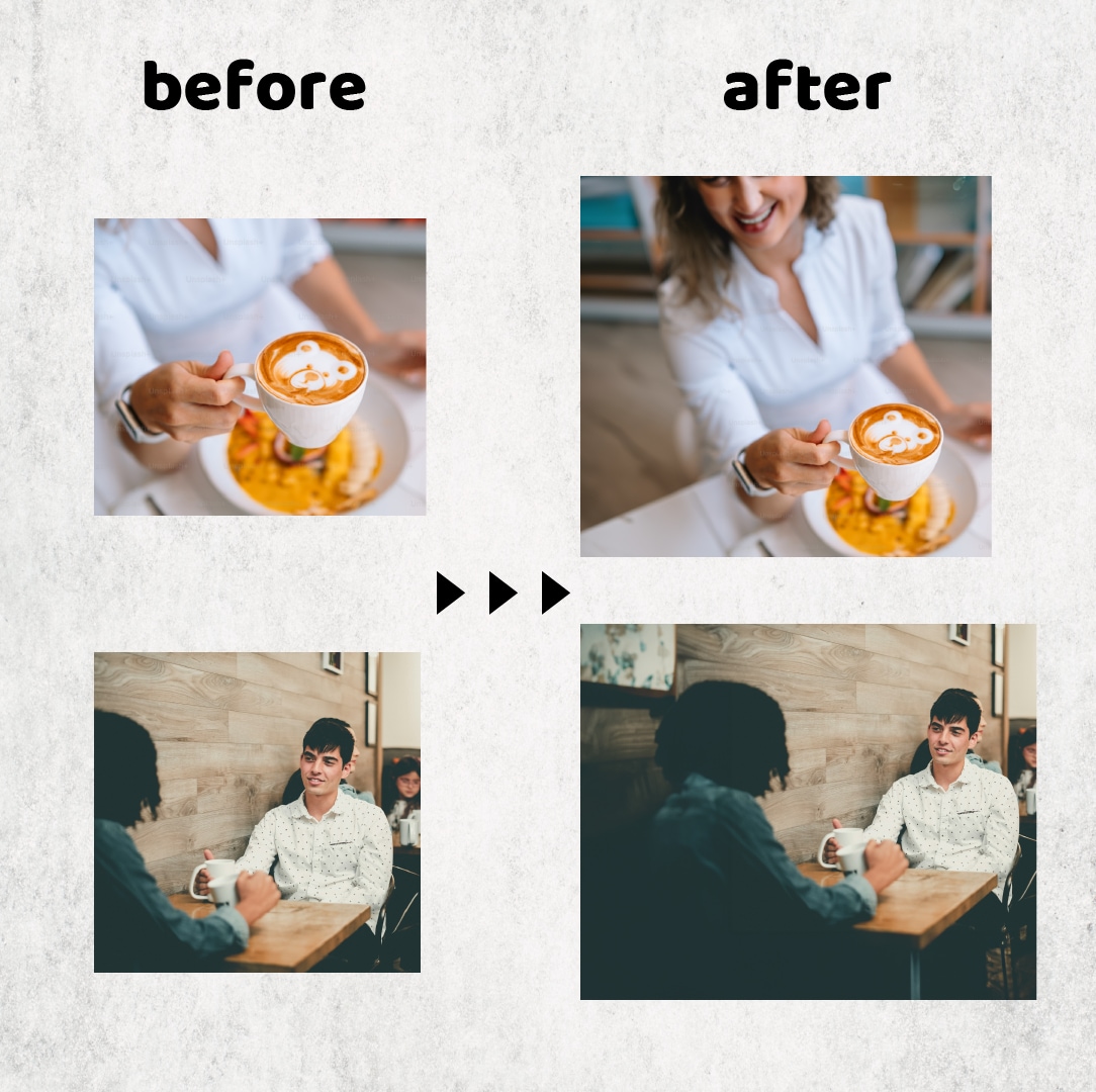 写真加工：プロのデザイナーが最高の写真を作ります トリミング、合成写真など画像処理全般はお任せ下さい イメージ3