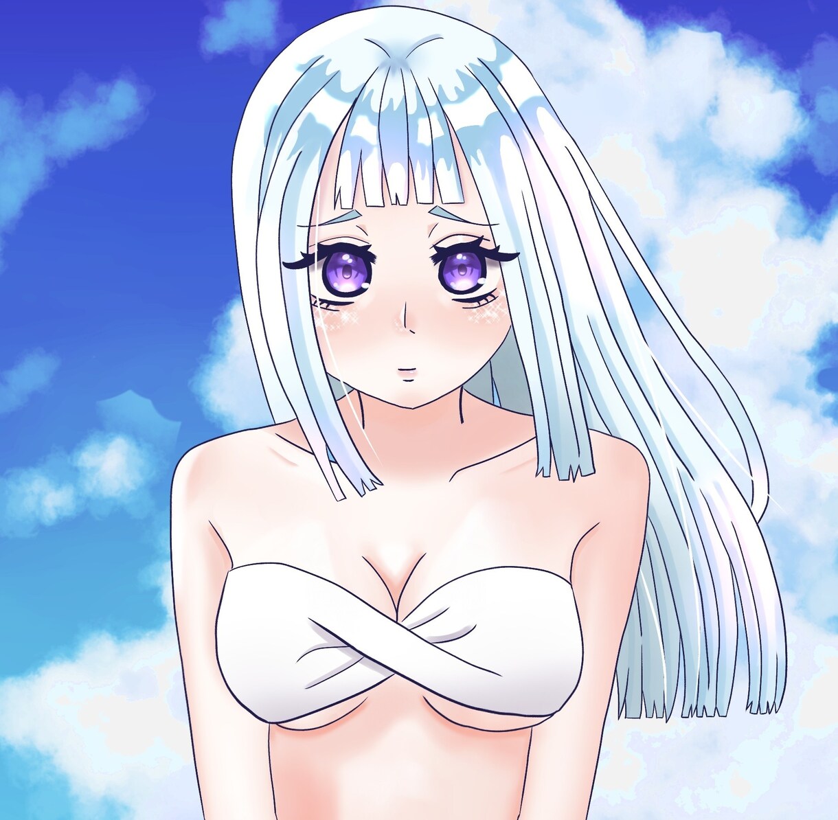 SNSアイコンや立ち絵などを描きます 女の子を描くのが得意です！ふわふわしすぎない絵を描きます イメージ1