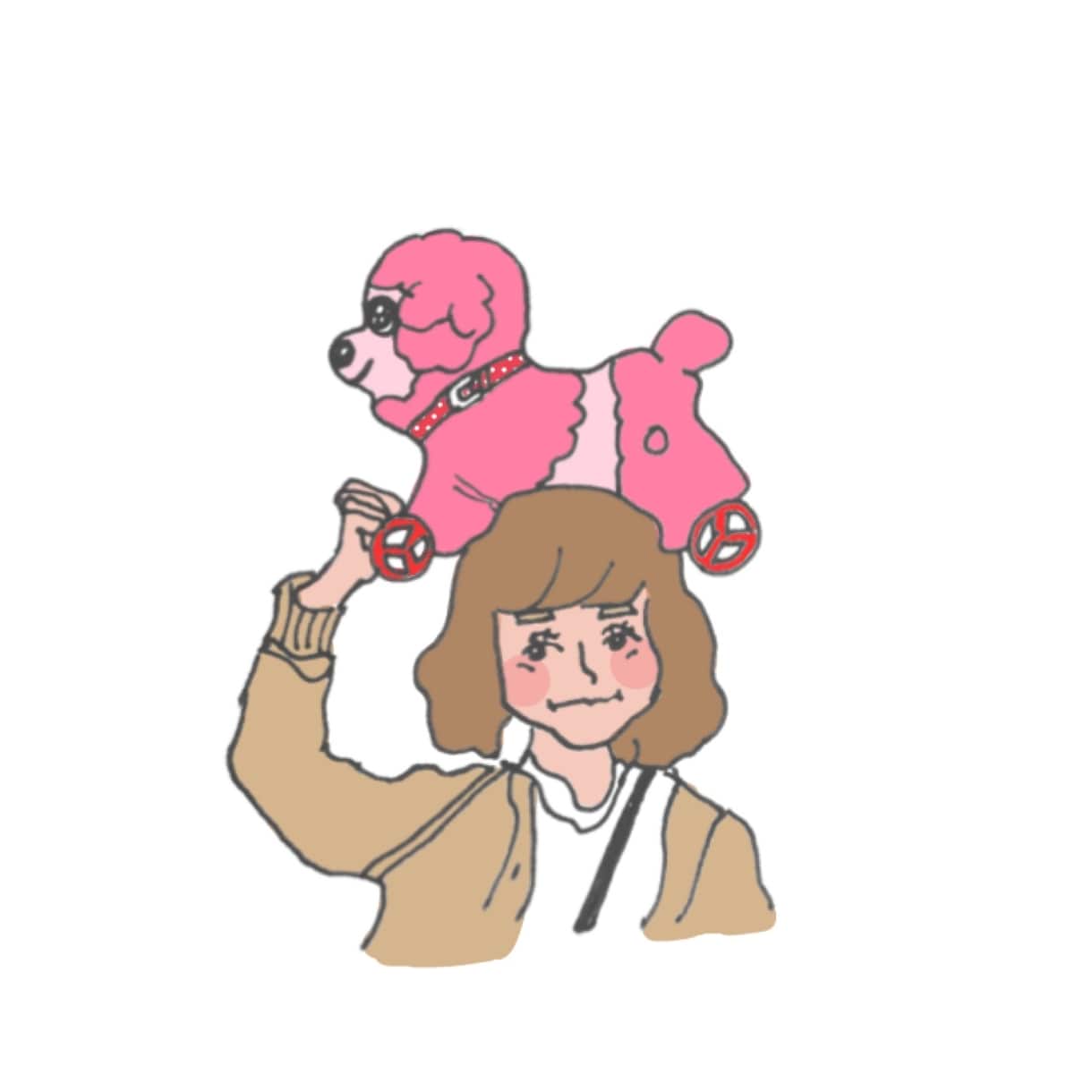 似顔絵 グッズ ロゴデザインします キャッチーで個性的なイラストや、シンプルなイラスト イメージ7