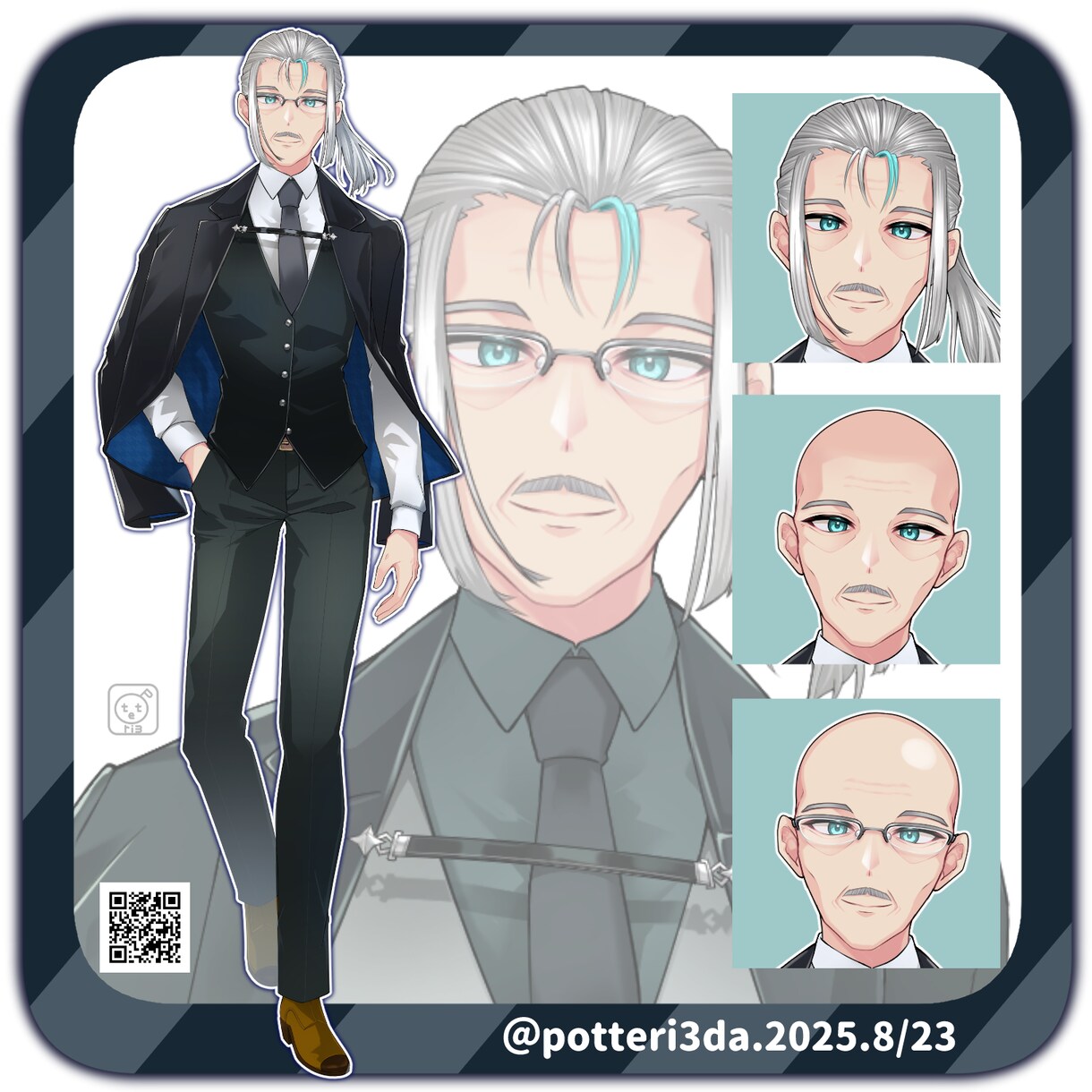 オリジナルの立ち絵描きます SNSで活動で使うキャラクターイラスト制作承ります！！ イメージ9