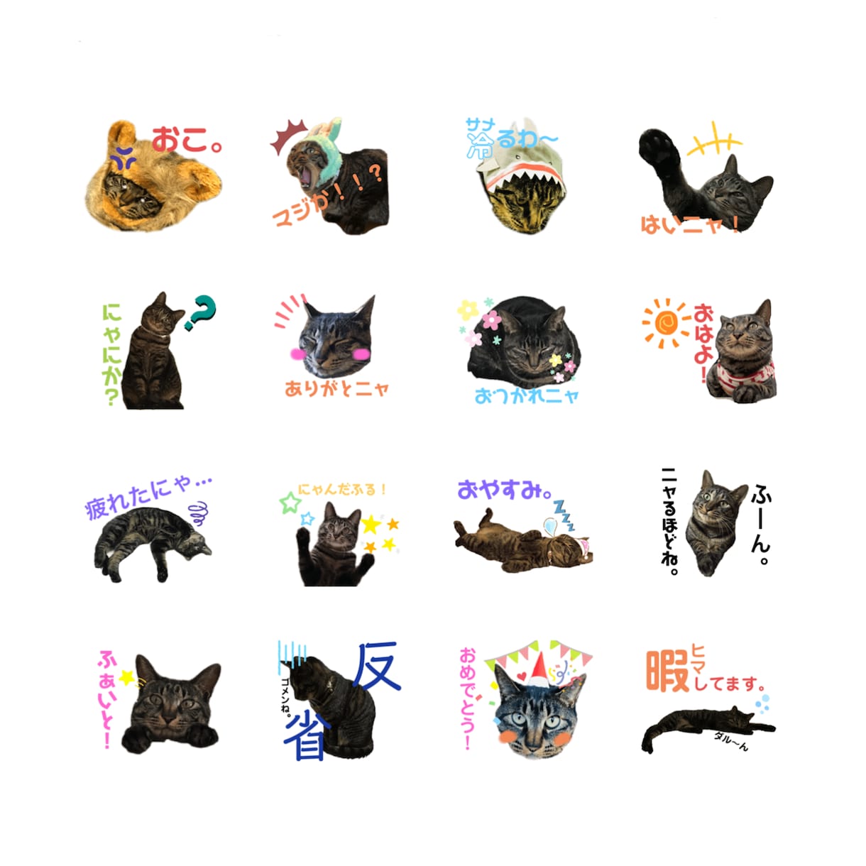 ペット&お子さんのLINEスタンプお作りします あなたの大切な家族の写真をLINEスタンプにしませんか？？ イメージ2