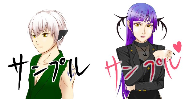 オリキャラ描きます ゲーム絵、アイコン、なんでもあり！ イメージ2