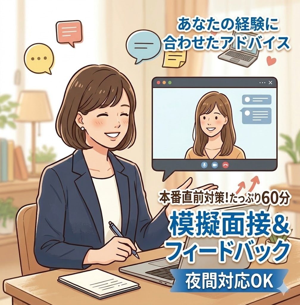 民間企業/公務員/インターン面接対策支援します 大学キャリアセンターでの経験を活かし面接指導します！ イメージ1