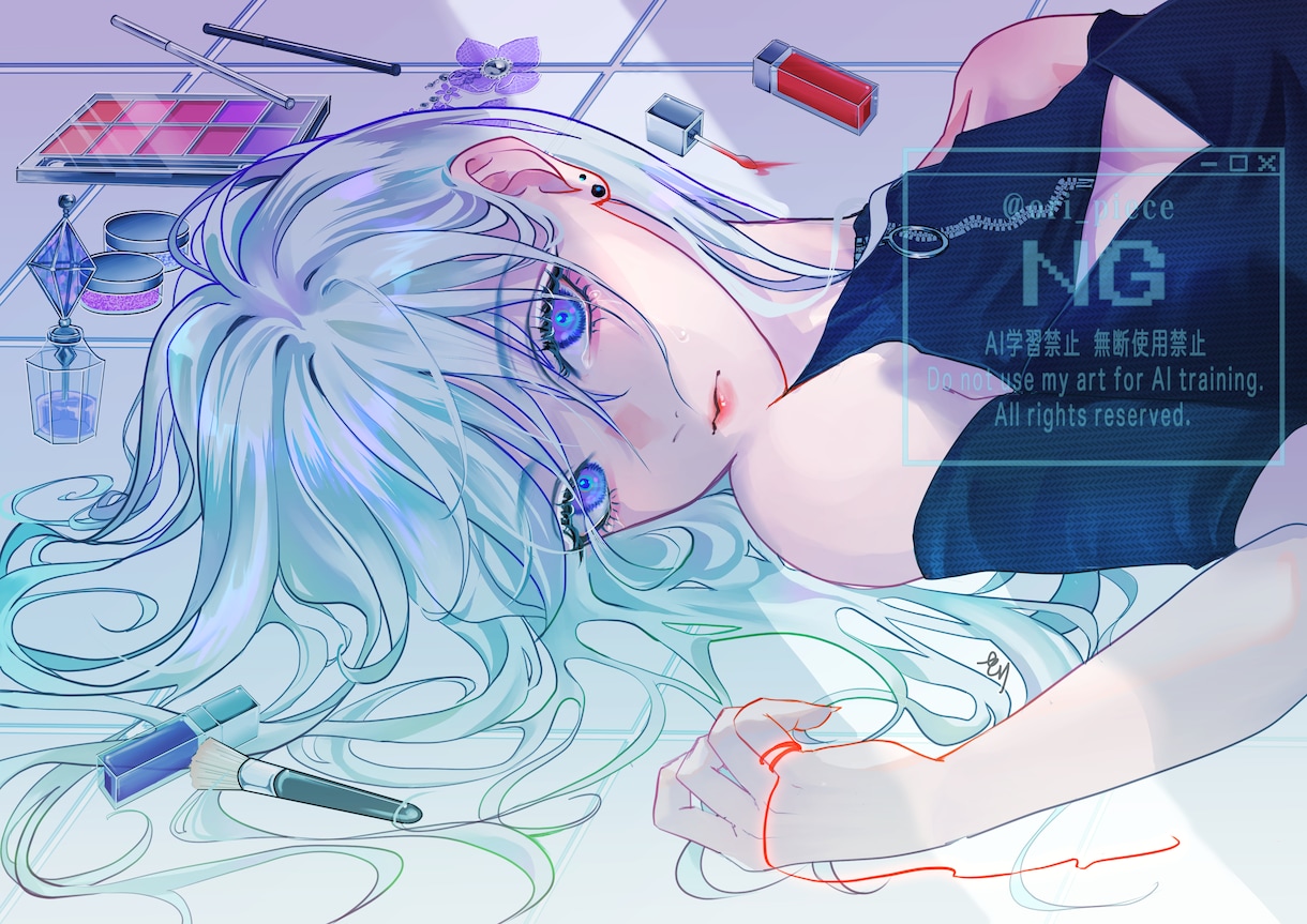綺麗なお顔描きます！男女どちらも描けます アニメ系からクール系まで、好きなテイスト選べます イメージ2