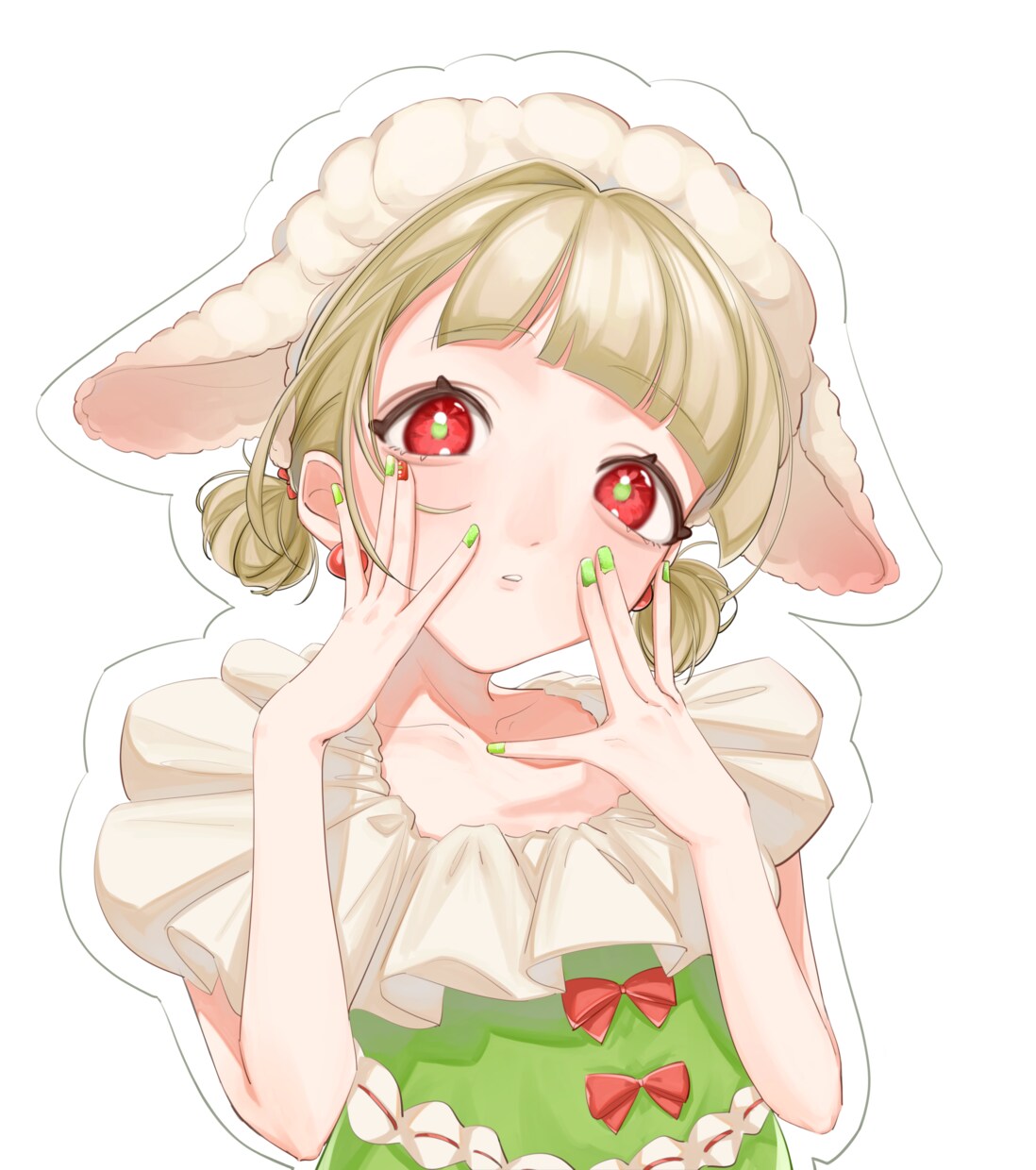 SNSアイコン用イラスト制作致します つやつやな厚塗り風イラストがお好きな方へ! イメージ3