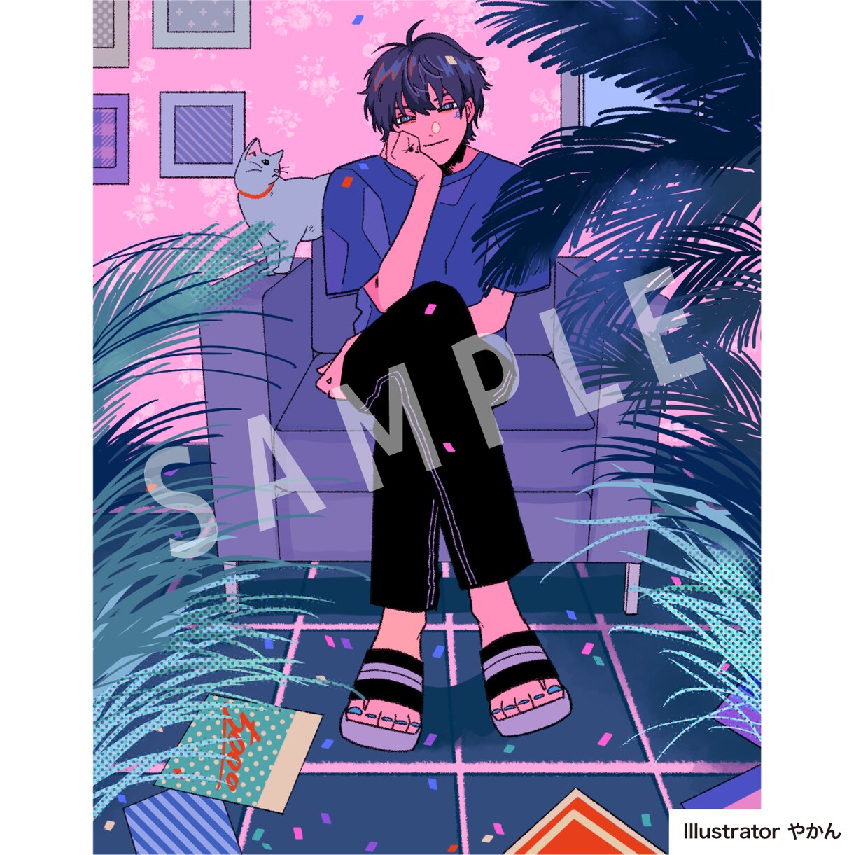 背景込み☆高クオリティイラスト制作致します 制作実績豊富！選べるイラストレーター イメージ3
