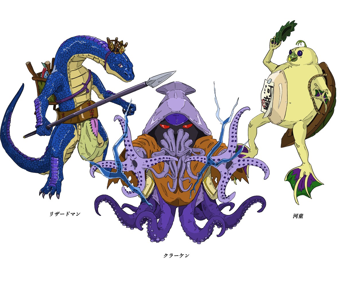 ハイクオリティなオリジナルキャラクターを描きます ゲームやアニメに登場しそうな、創作キャラをデザインします。 イメージ10