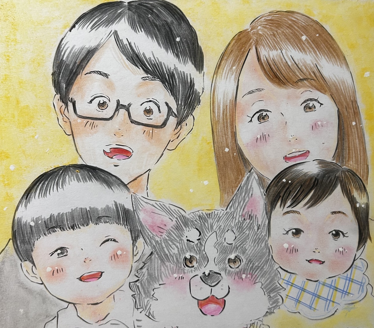 可愛く似顔絵お描きします お客様とご相談してお進めします。 イメージ1