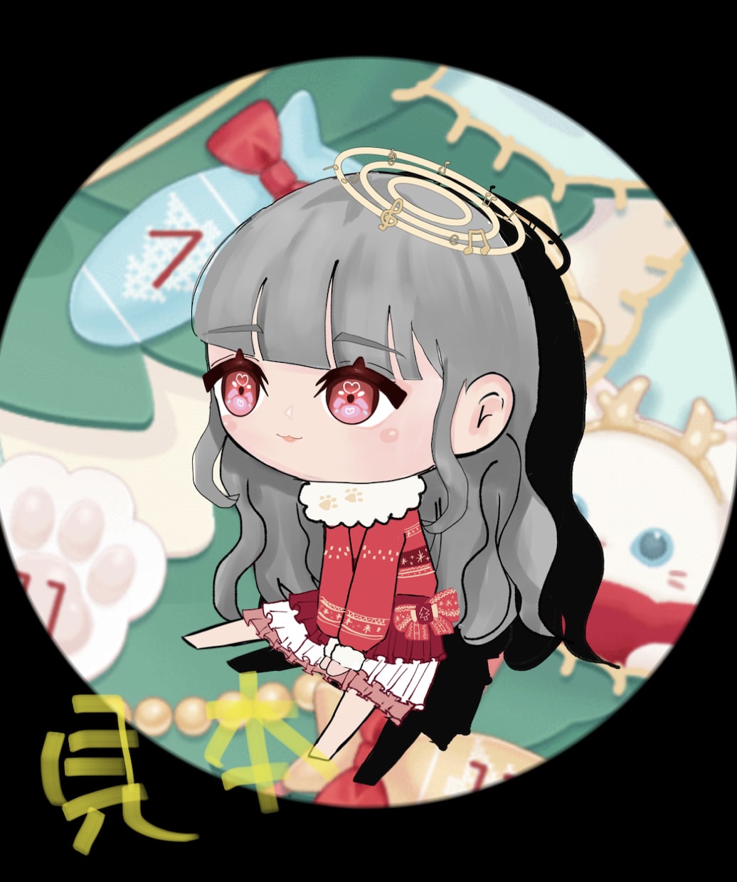 はっきり系ミニキャラアイコン作ります 可愛い貴方だけのキャラクターを安く貴方に イメージ2