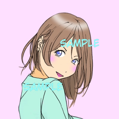 女性の他思いついたイメージを描きます ☆可愛いアイコンで目立ってプロフまで引き込もう！ イメージ9