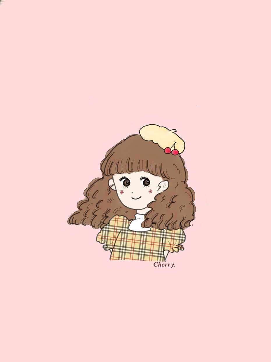 ココナラ以外のツールで知った方にご案内します Cherry.の絵でアイコンをとびっきり可愛く♡ イメージ1