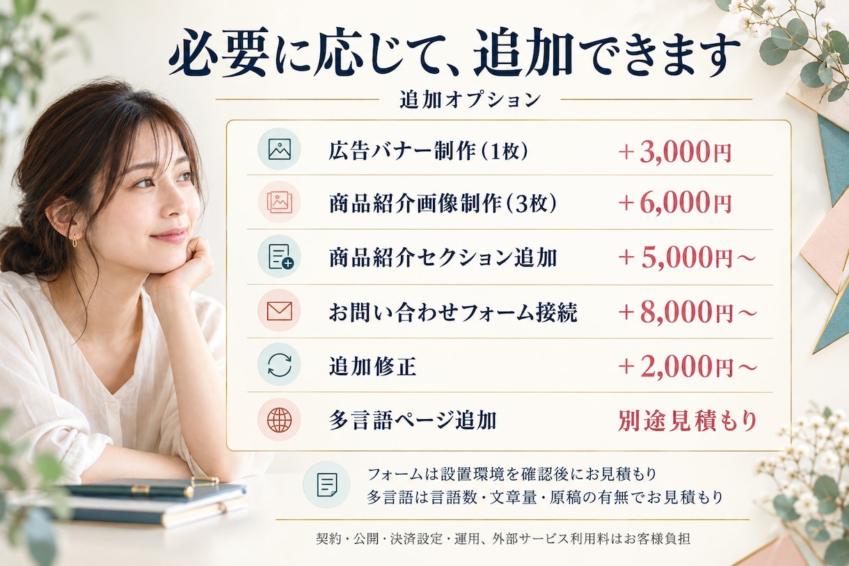 商品・サービスの魅力が伝わるLPを制作いたします Webデザイナーとしての経験を活かし丁寧に制作いたします イメージ5