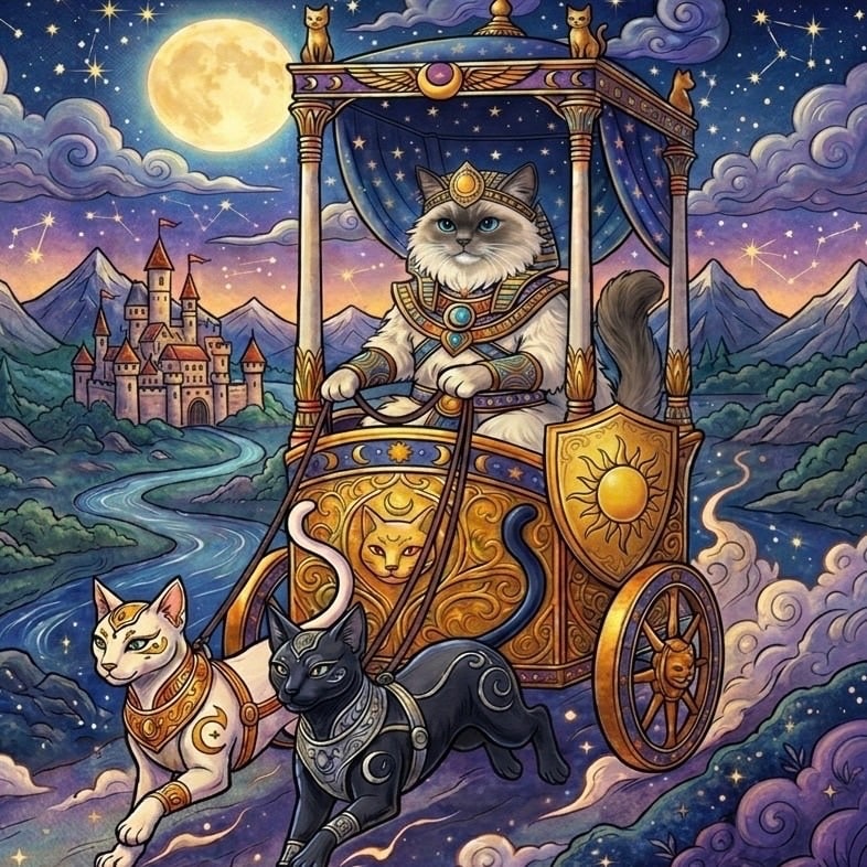 ヘキサグラム・スプレッド　７枚のカードで答えます シンプルでありながらも、多角的なリーディングが可能です イメージ1