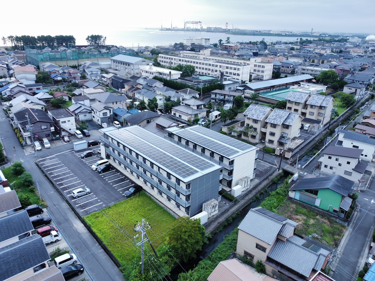 4Kドローン使用した空撮、点検写真が提供できます ドローン　空撮　動画　屋根　記念　新築　WEB イメージ2
