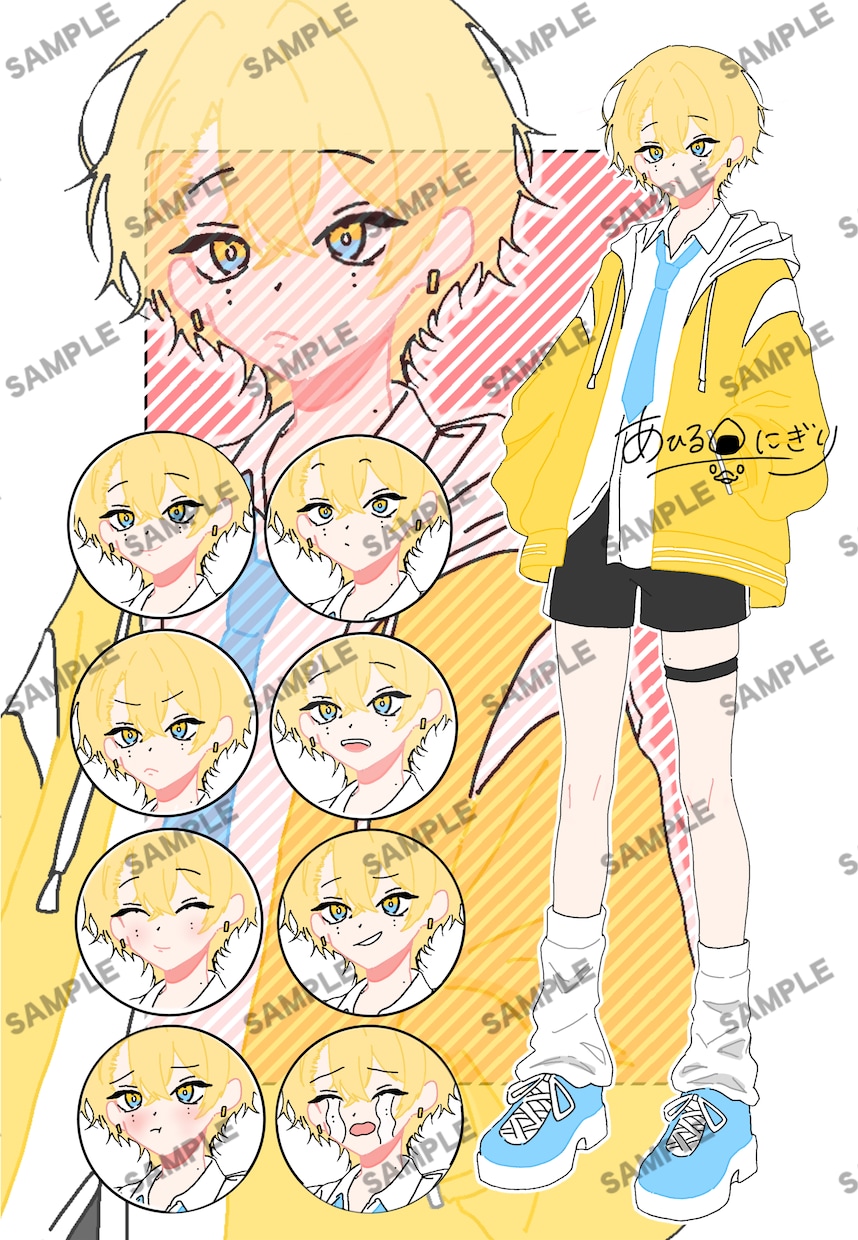 一点物完成品立ち絵販売します いち早く活動をはじめたい方にぜひ！ イメージ1